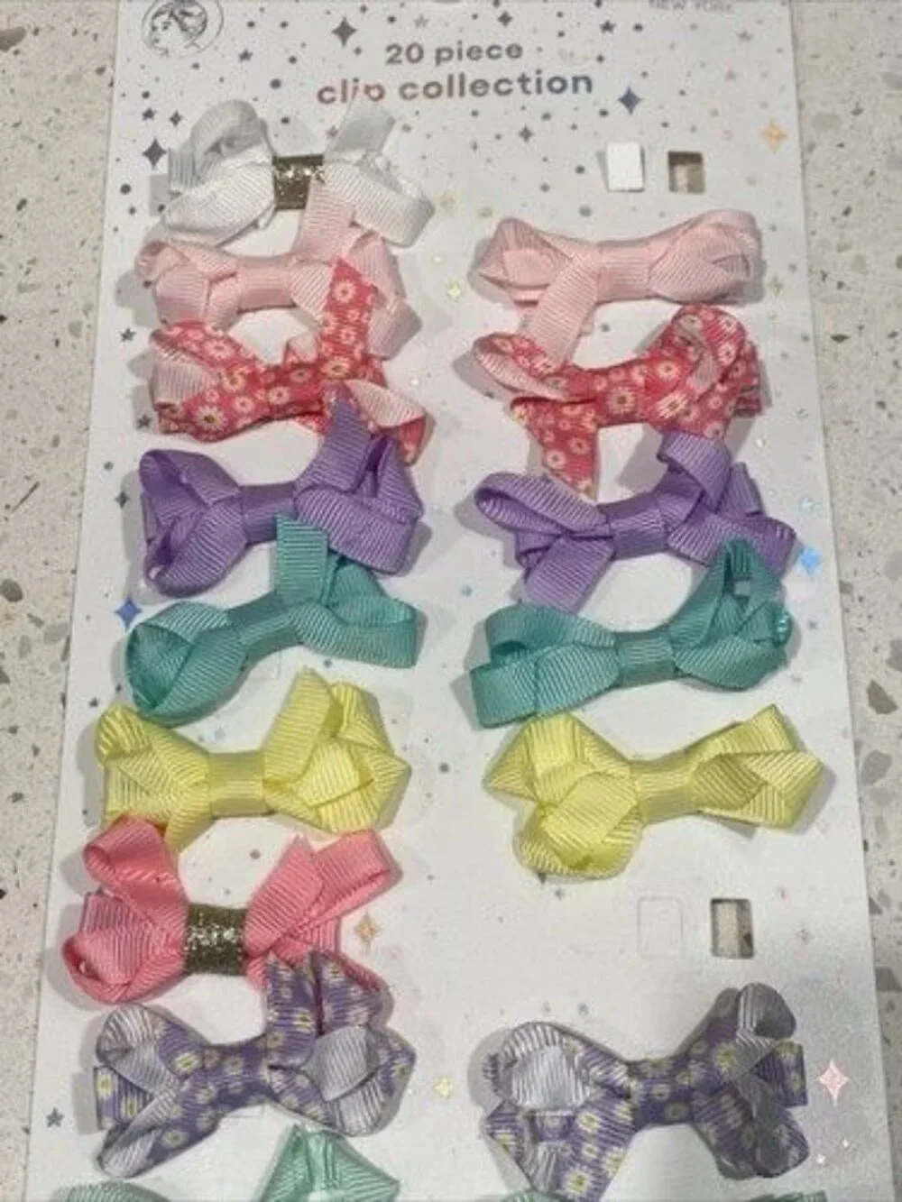 baby barrettes 18 Total